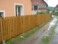 Dřevěný plot